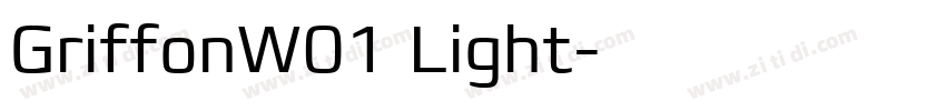 GriffonW01 Light字体转换